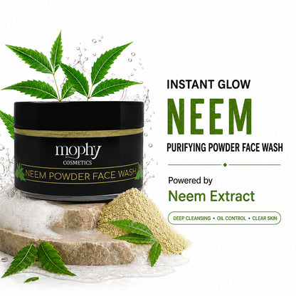 Neem Extract Powder Facewash For Men & Women (30 Gm) | Made With Natural In