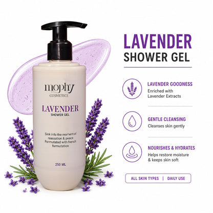 Pack Of 2 Lavender Shower Gel