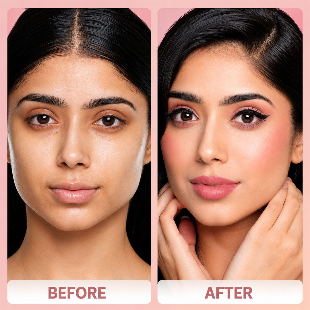 100% Herbal Lip & Cheek Tint (Rose Pink)  | Vegan, Paraben Free, Cruelty Fr
