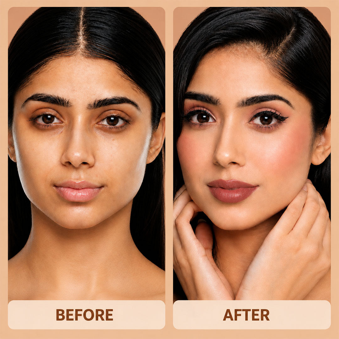 100% Herbal Lip & Cheek Tint (Coffee Nude) | Vegan, Paraben Free, Cruelty F