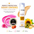Pack Of 2 Dd Cream (BB+CC) + Lip & Cheek Tint (Rose Pink)