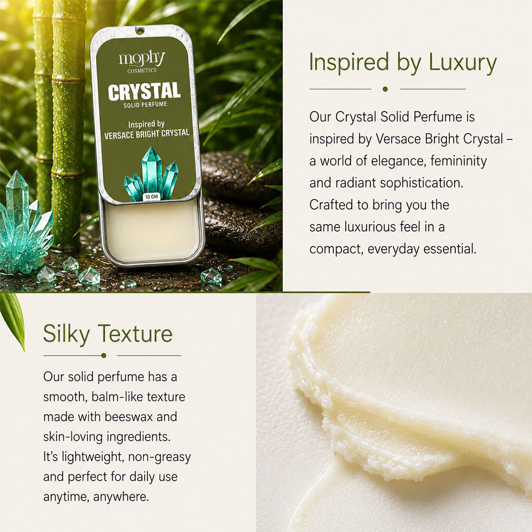 Crystal Solid Perfume Inspired By Versace Bright Crystal