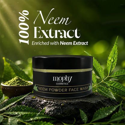 Neem Extract Powder Facewash For Men & Women (30 Gm) | Made With Natural In