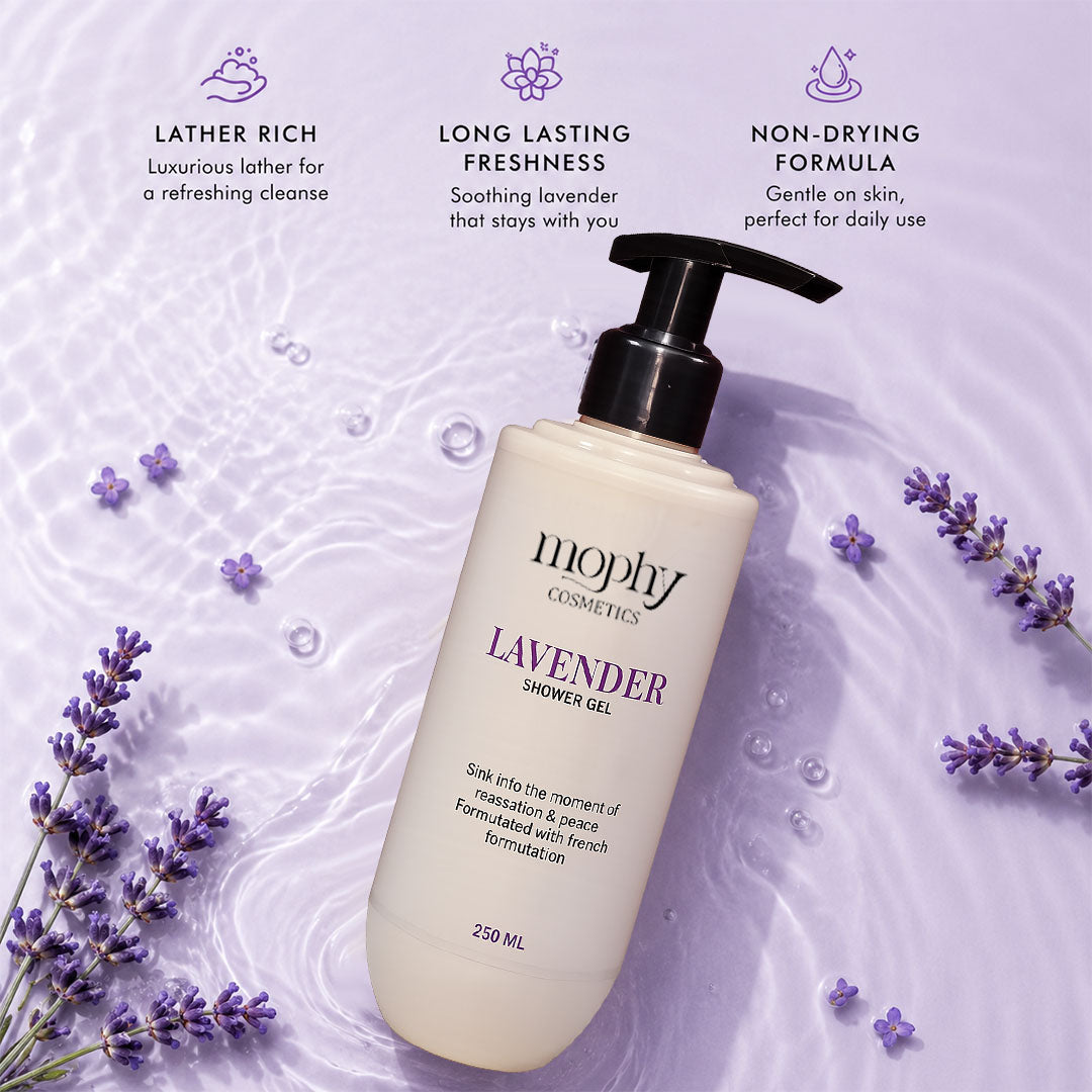 Pack Of 2 Lavender Shower Gel