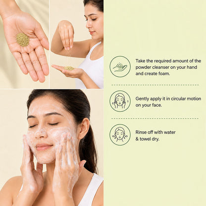 Neem Extract Powder Facewash For Men & Women (30 Gm) | Made With Natural In